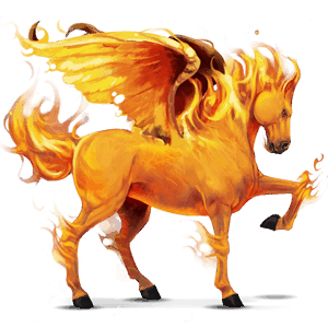 pony-pegasus vuur element