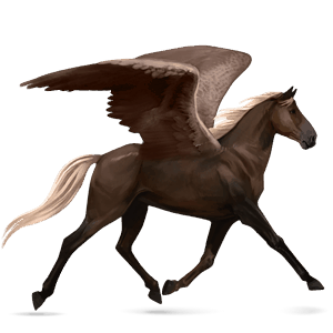 rijpaard-pegasus lusitano bruin