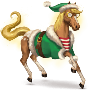 goddelijk paard merry christmas