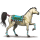 rijpaard quarter horse donkerbruin