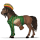 rijpaard-eenhoorn paint lever kastanje tovero