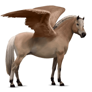 pony-pegasus donkerbruin