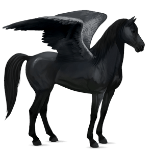 rijpaard-pegasus lusitano kastanje