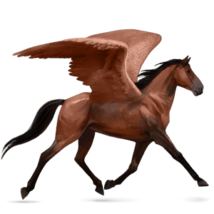 rijpaard-pegasus russische don kastanje