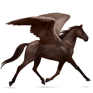 rijpaard-pegasus lusitano wildkleur
