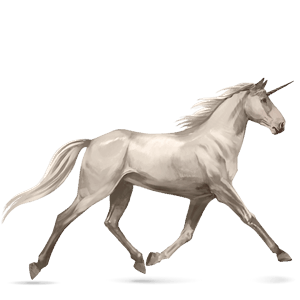 rijpaard-eenhoorn tennessee walker cremello