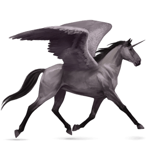 gevleugelde pony-eenhoorn  haflinger zweetvos kastanje 