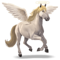 pony-eenhoorn duistere engel