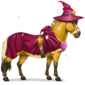 pony-eenhoorn wistars