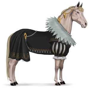 pony-eenhoorn vacht van anne van oostenrijk
