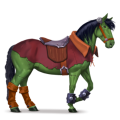 gevleugelde pony-eenhoorn  bos