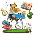 goddelijk paard alice in wonderland 