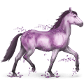 edelsteen paard amethist