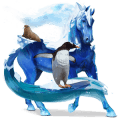 pony welsh gestippeld grijs