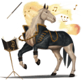 dwalend paard dirigent