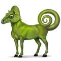 wild paard kameleon