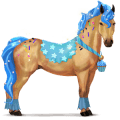 goddelijk paard cupcake