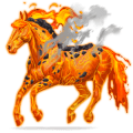 goddelijk paard lava