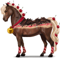 goddelijk paard zwarte woudtaart