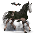 dwalend paard horror