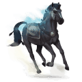 mythologisch paard hrímfaxi