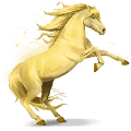paard van de regenboog shiny yellow