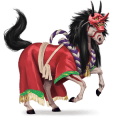 goddelijk paard kabuki