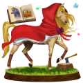 goddelijk paard roodkapje