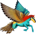 vogel dwalend paard meropam