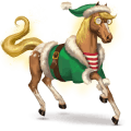 goddelijk paard merry christmas