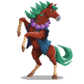 goddelijk paard pixel art