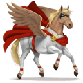 rijpaard lusitano gestippeld grijs