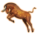 dierenriempaard stier