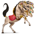 mythologisch paard uchchaihshravas