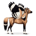 vogel dwalend paard upupas