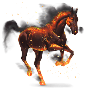 goddelijk paard sintels