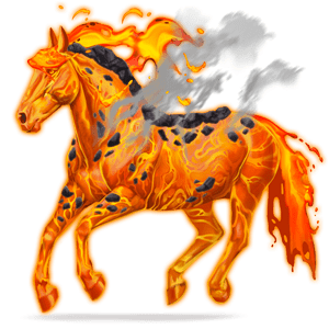 goddelijk paard lava