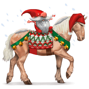 goddelijk paard glædelig jul