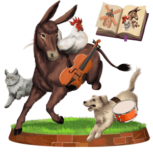 goddelijk paard muzikanten van bremen