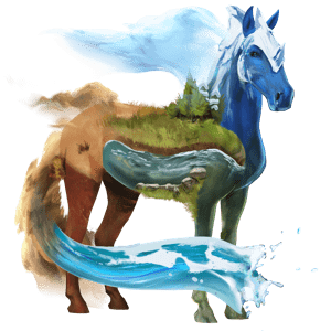 pony-pegasus connemara roodbruin