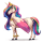 dwalend paard pegashoorn