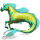 7 zeeën dwalend paard atlantico