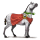 beschaving dwalend paard  caesar