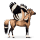 vogel dwalend paard upupas