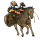 dwalend paard admiraalvlinder