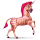 dwalend paard zebrahoorn