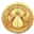 dubbelzijdige medaillon
