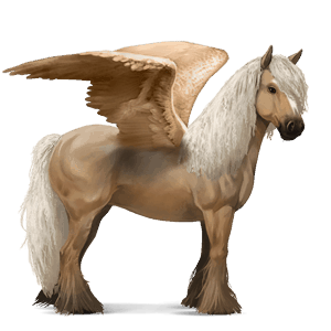 rijpaard-pegasus lusitano lichtgrijs