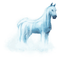water paard waterval