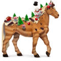goddelijk paard kerstrol